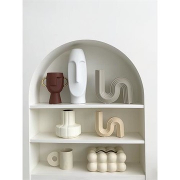 態生活 ins意式輕奢風入戶門玄關飾品客廳電視柜酒柜創意花瓶擺件