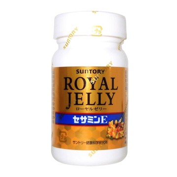【SUNTORY 三得利】蜂王乳 + 芝麻明E 120錠/瓶(3入瓶$1600/瓶 )