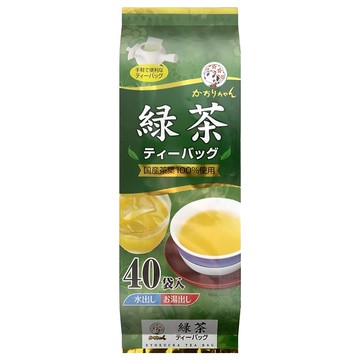 KAORICHAN 宇治森德 綠茶茶包 100%日本國產茶葉  5g  40包  1袋