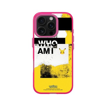 iPhone 16 Pro Clear 粉漾桃 - 寶可夢 Pokemon - 我是誰-皮卡丘