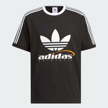 ADIDAS TFL LOGO TEE M 短袖 上衣 三葉草 男款 黑-IW6309