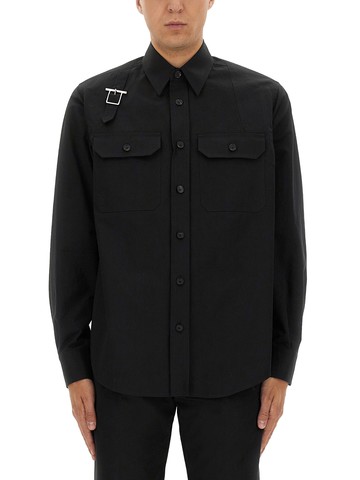 alexander mcqueen jacket-shirt "harness"