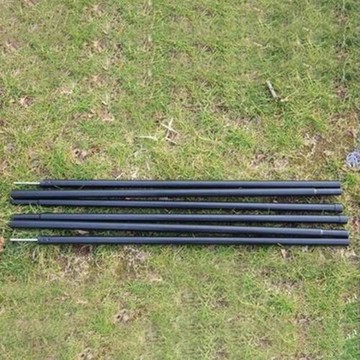 1.7m撐桿帳篷配件天幕鐵桿鐵質支撐桿帳篷門廳支架大帳篷專用