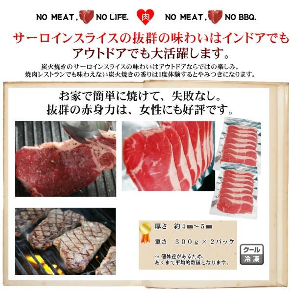 熟成サーロイン5mmスライス　バーベキュー 焼肉　送料無料