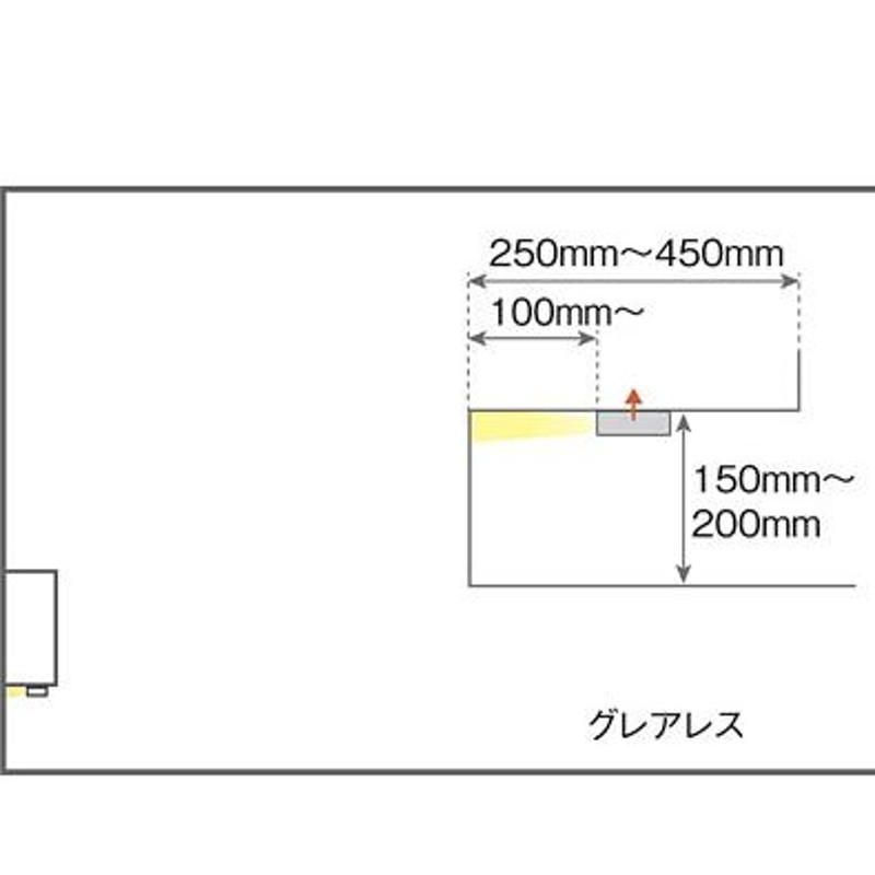 激安単価で パナソニック LGB50924LE1 LEDスリムライン照明 電源内蔵 温白色 拡散 グレアレス 広面 電源投入タイプ L1000 