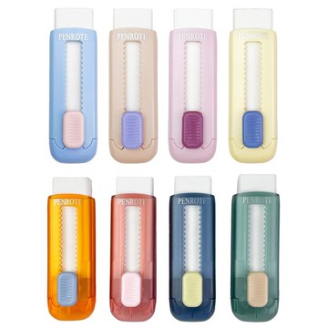 筆樂前推式塑膠擦 (款式隨機出貨)