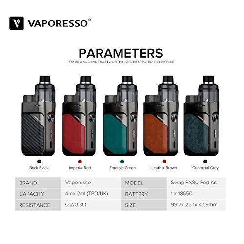 Vaporesso SWAG PX80 Kit 電子タバコ VAPE スタートキット ベボレッソ 正規品