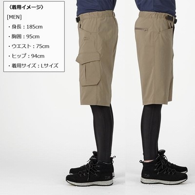 Daiwa ダイワ ドライストレッチ カーゴハーフパンツ M｜Yahoo