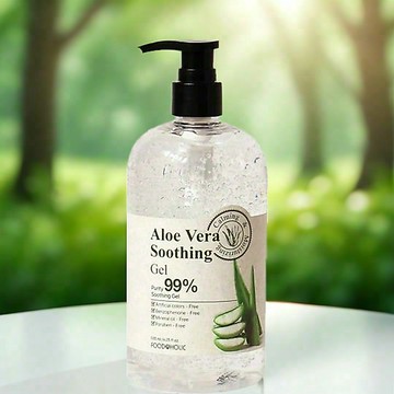韓國 FOODAHOLIC 99% 蘆薈保濕凝膠 500ml 蘆薈膠 清爽保濕 曬後修護 【好物底家】DS015681