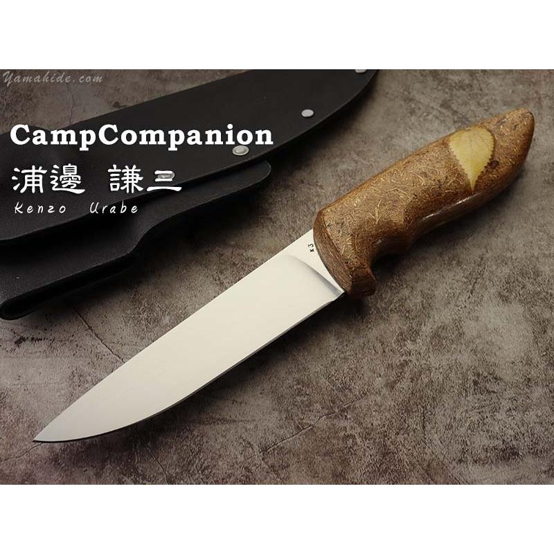 浦邊 謙三 作 1112 キャンプコンパニオン Kenzo Urabe Custom Knife