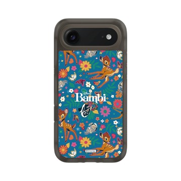 iPhone Air AirX 本質黑 - 迪士尼-經典系列 Disney Classics - 小鹿斑比 Bambi - Flower Pattern