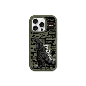 RHINOSHIELD iPhone 16/Plus/Pro/Pro Max SolidX 強化吸震緩衝防摔手機殼｜哥吉拉Godzilla-哥吉拉大時代