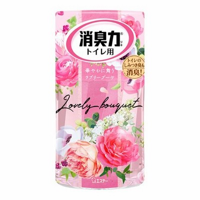 (エステー)消臭力 トイレ用 ラブリーブーケ 400mL