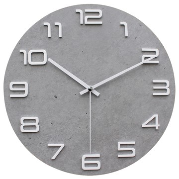 信號室內掛鐘  石灰色