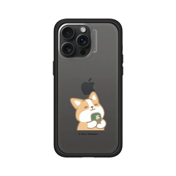 iPhone 15 Pro Max Mod NX 黑 - 柴語錄 Shiba Says - 來一杯茶吧!阿吉