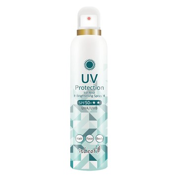 isLeaf 超水感高效防曬噴霧 冰霧亮白  1個  180ml