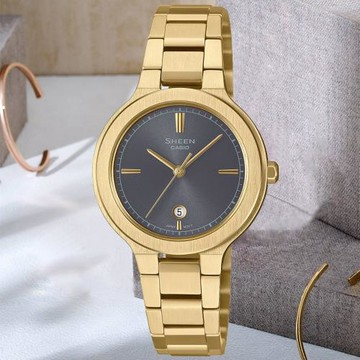 CASIO SHEEN 閃耀時尚腕錶 SHE-4559G-8A