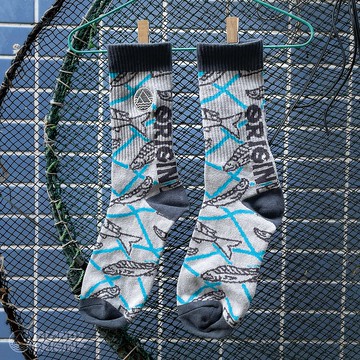 香港設計 島人源 unisex均碼襪子 鹹魚乜乜襪襪-粉紫