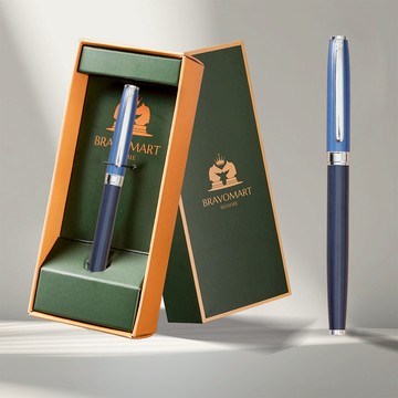 [快速出貨]【BRAVOMART HOME】客製化刻字 時尚撞色習字鋼筆 送禮 男生禮物 升遷禮 商務送禮 摩羯座 水瓶座 禮物獨家 新品上市 情人節禮物