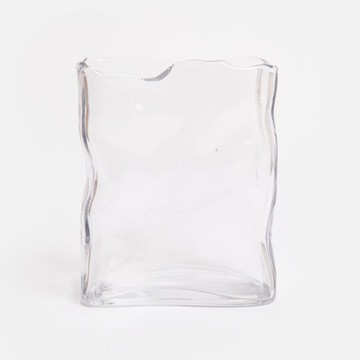 瑞典DBKD MEADOW玻璃花器18cm 透明