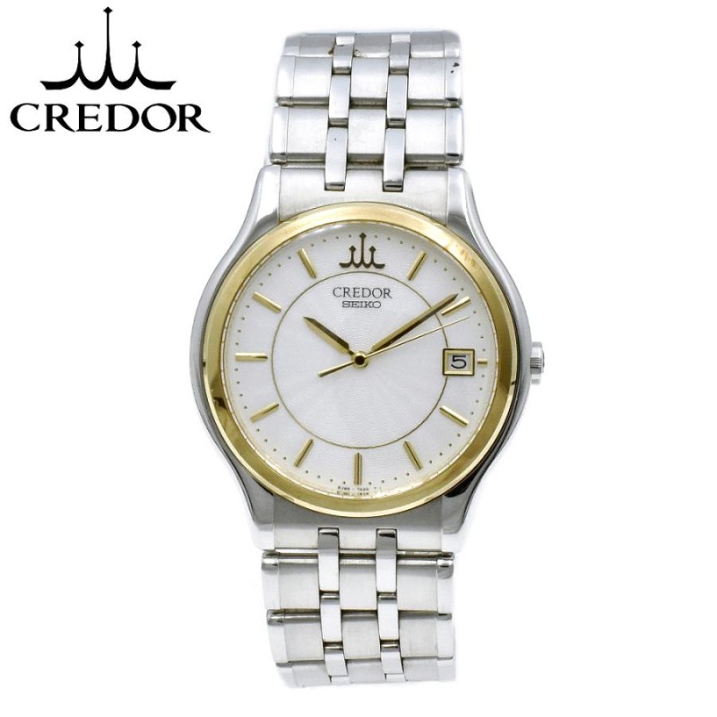 SEIKO 8J86-7A00 セイコー CREDOR 18KT+SS/SS