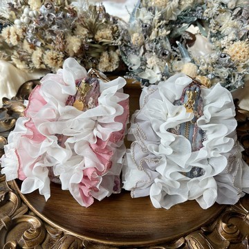 印度刺繡絲帶三角袋