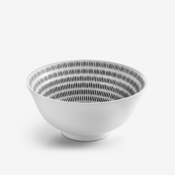 日式 旋紋圖騰15.5CM 陶瓷圓碗│單品