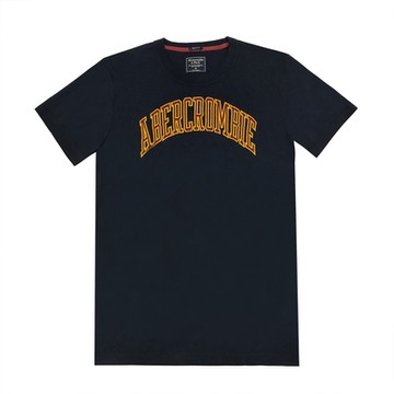 Abercrombie & Fitch字母塗鴉素雅短T AF111051