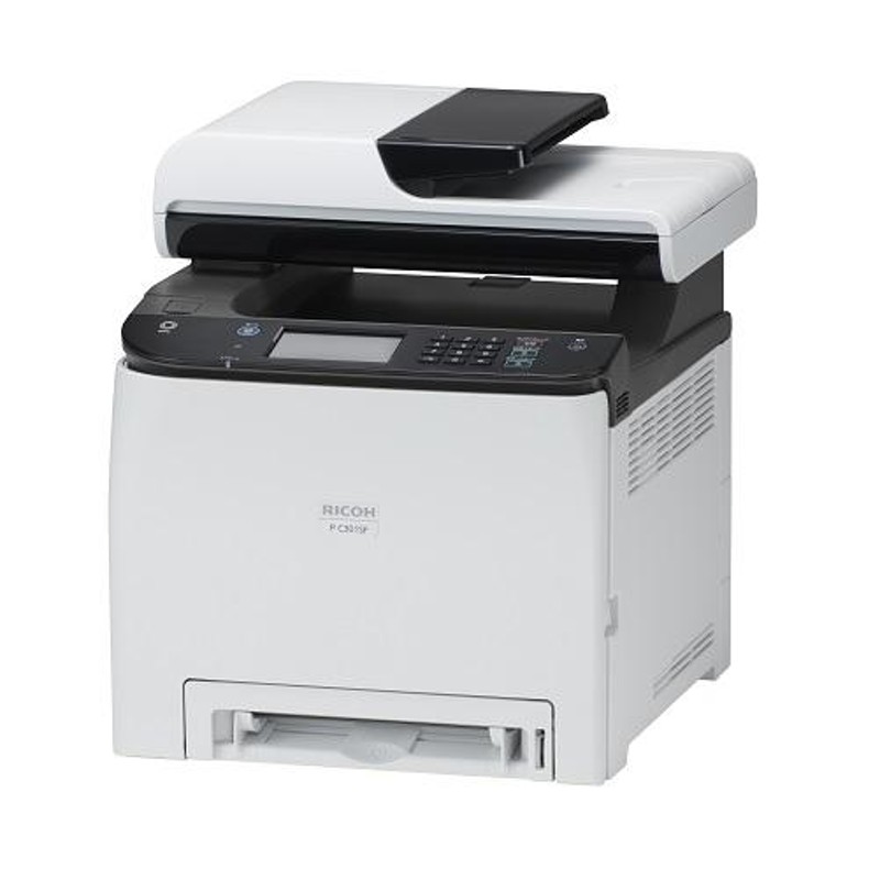 リコー Pレーザープリンター複合機 C301SF(カラー/LAN/W-LAN/USB2.0/A4/プリンター/スキャナー/コピー/FAX)  514227 LINEショッピング