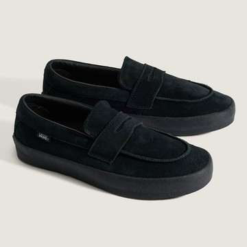 Skate Loafer 黑色麂皮樂福鞋