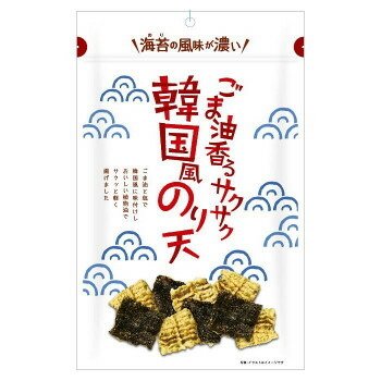 まるか食品　ごま油香るサクサク韓国風のり天　70g(10×4)