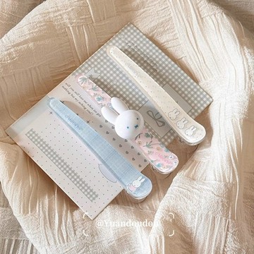 風度嚴選❤️ 韓國miffy米菲兔 少女側邊一字夾 卡通鴨嘴夾 可愛甜美髮夾髮飾 百搭劉海夾 碎髮夾