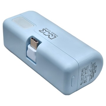 MEGA KING 直插式摺疊口袋行動電源 Type C接口  MK 5000 iPocket Pro  藍色
