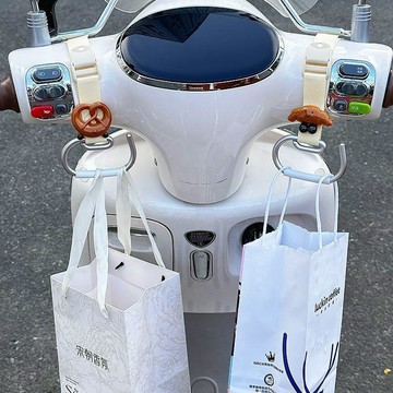 通勤好物🌟 2025新款電動車掛鉤強力承重通用自行摩托三輪車置物扣裝飾小配件 机车挂钩