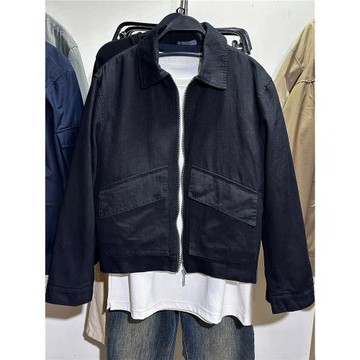 柜799！秋季新品ZA男裝簡約戶外翻領長袖工裝夾克 0706512 401