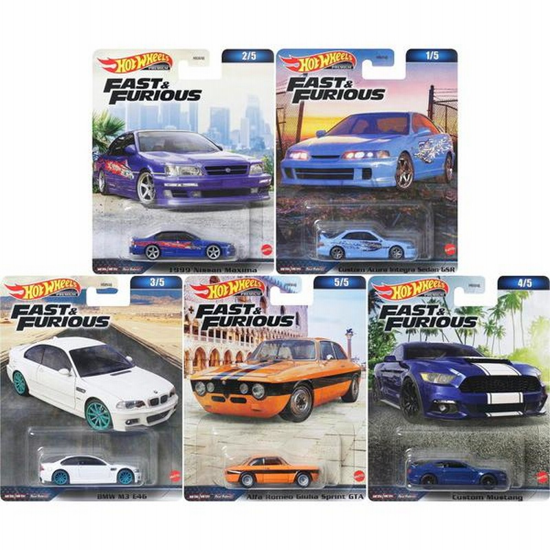 ホットウィール(Hot Wheels) ワイルド・スピード 2023年9月単品販売5台 