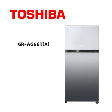 【TOSHIBA 東芝】GR-AG66T(X) 608公升微冷凍系列鏡面雙門變頻冰箱 極光鏡面(含基本安裝)