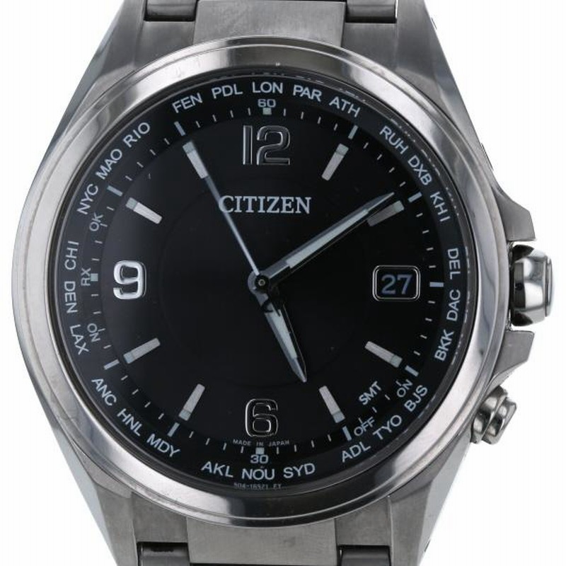 シチズン CITIZEN エコドライブ デイト アラビア H149-S096073