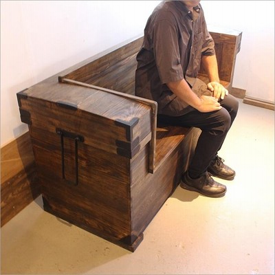 長持2棹セット昭和レトロ家具収納古民具古民家