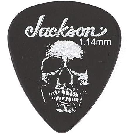 Jackson 451 Sick Skull Black Heavy ピック 12枚入りパック