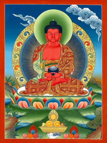 阿彌陀佛唐卡  神聖的西藏藝術  連接神聖