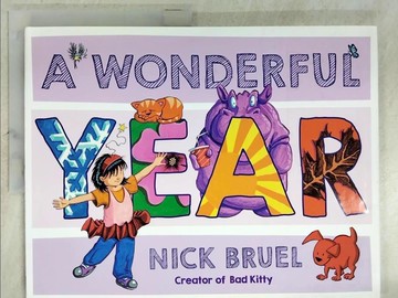 【書寶二手書T9／少年童書_UHG】A Wonderful Year_Bruel, Nick