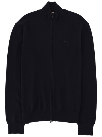 boss cardigan with logo
