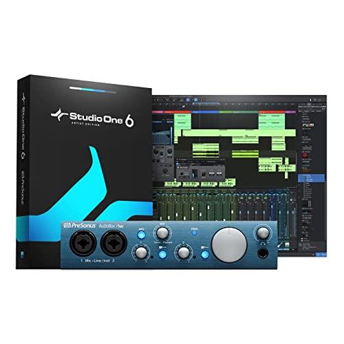 PreSonus AudioBox iTwo USB iPadオーディオ・インターフェース 24Bit 96kHz 2入力 2出力 Studio On