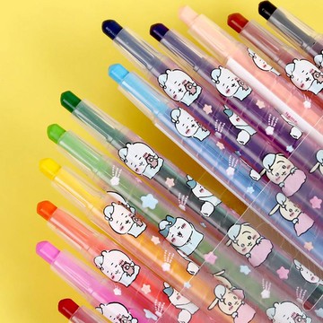 天藍小舖-吉伊卡哇12色旋轉蠟筆-共2色-$199【A11115341】