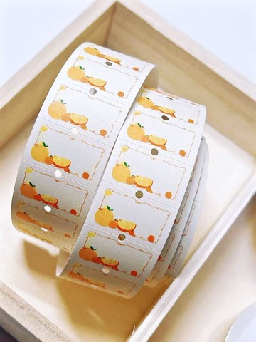 柑橘 悠悠子 標籤貼紙