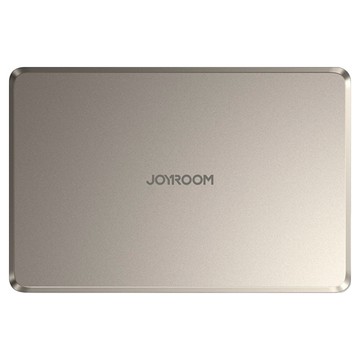 JOYROOM 機樂堂 超薄金屬磁吸無線充行動電源 Type-c + Lightning  鈦原色  JR-PBM08 Pro