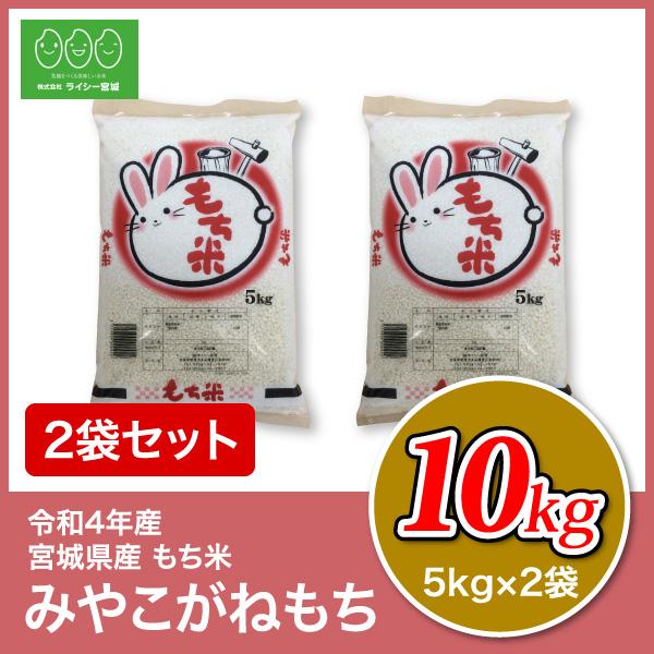 餅米 みやこがねもち 10kg 令和4年産 宮城県産 もち米 送料無料