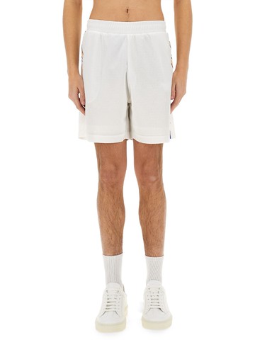 casablanca "jacquard monogram" football shorts