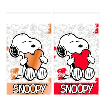 史努比 自黏禮物袋